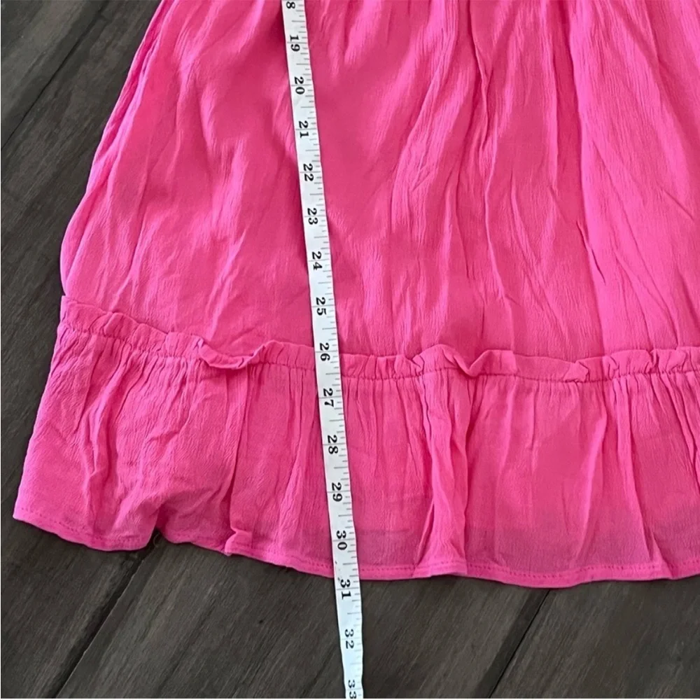 Vici Pretty in Pink Smocked Puff Sleeve Dress - Size XS - Picture 10 of 13